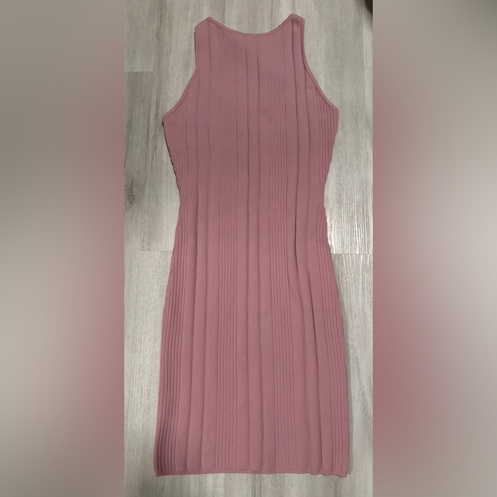 COTTON:ON Pink Fitted Ribbed With X Cross Back Strap NWT Size M